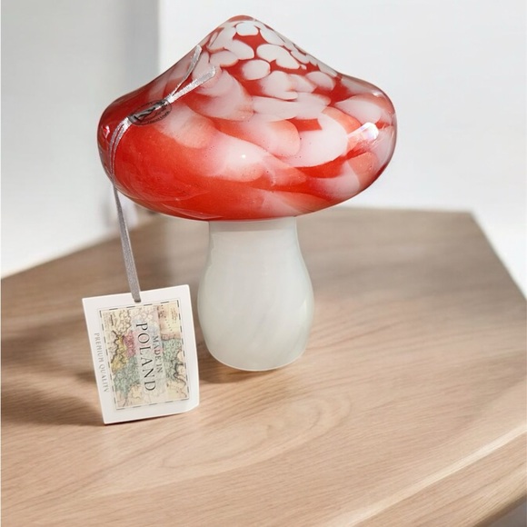Glass Mushroom Decor Art - Picture 3 of 3